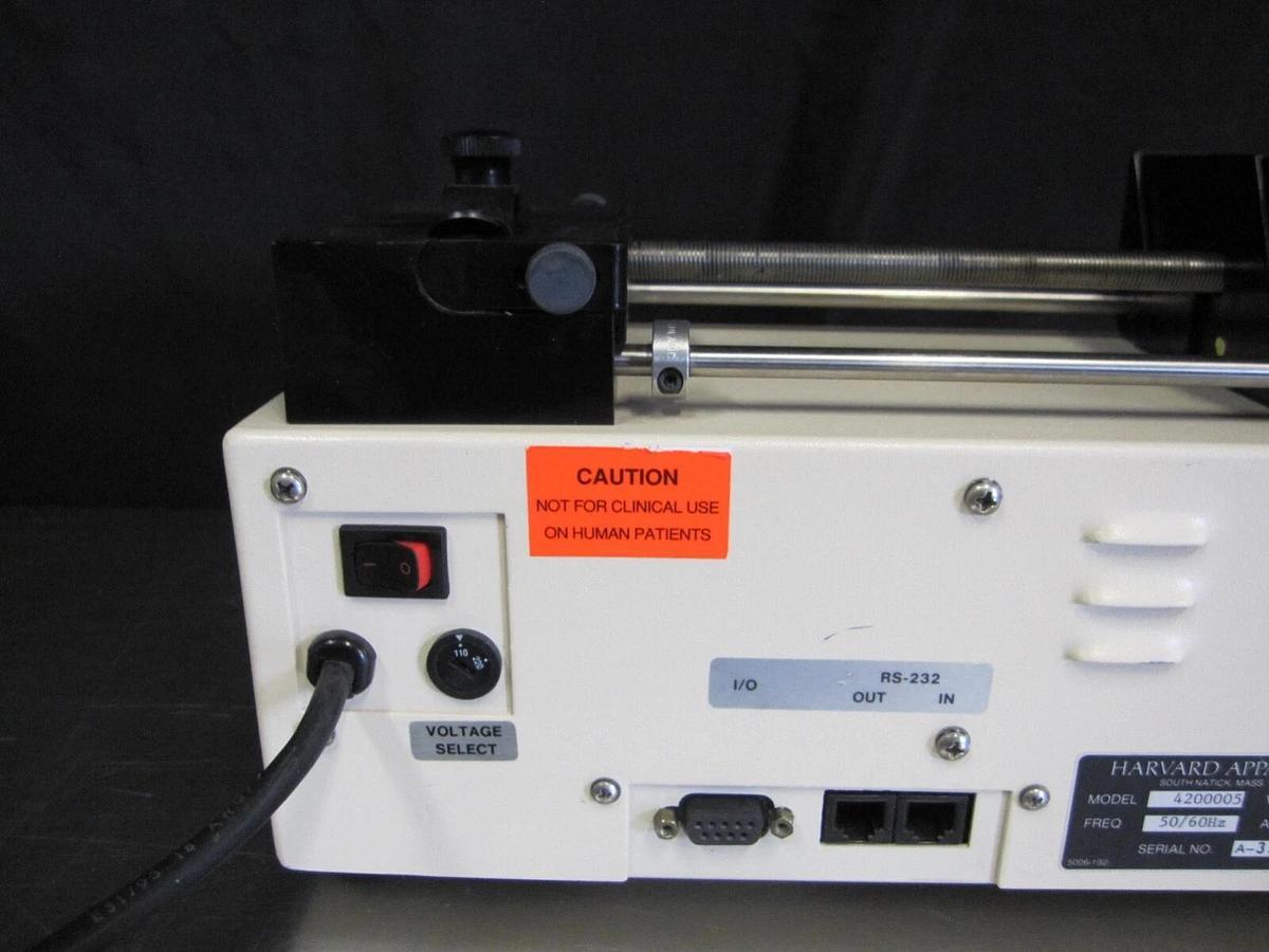 Used Harvard Apparatus 55-1144 Laboratory Syringe Infusion Pump - Movement Issues