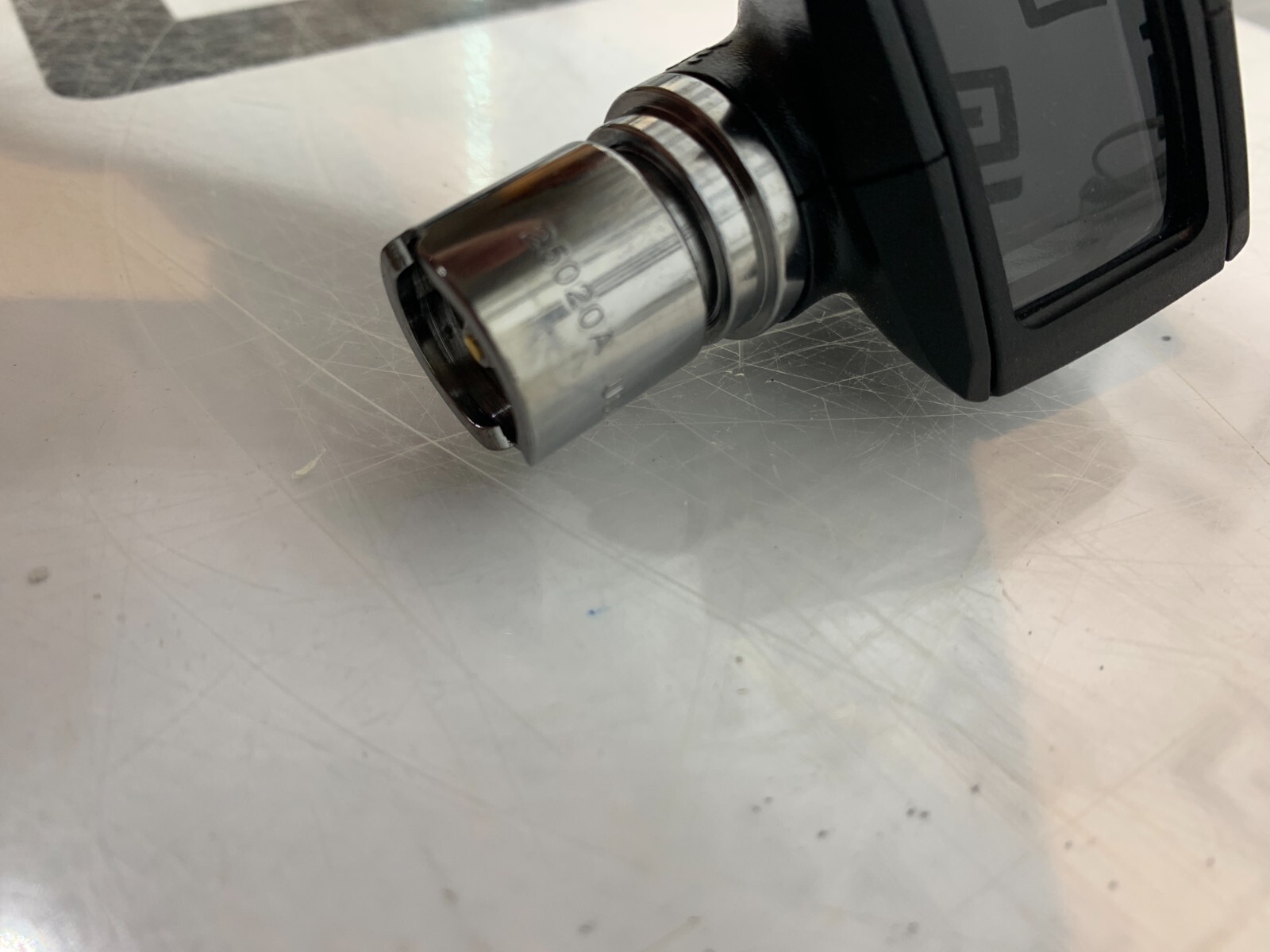 Used Welch Allyn 25020A Diagnostic Otoscope Head 3.5V Bulb Lens Cleaned Tested 25020