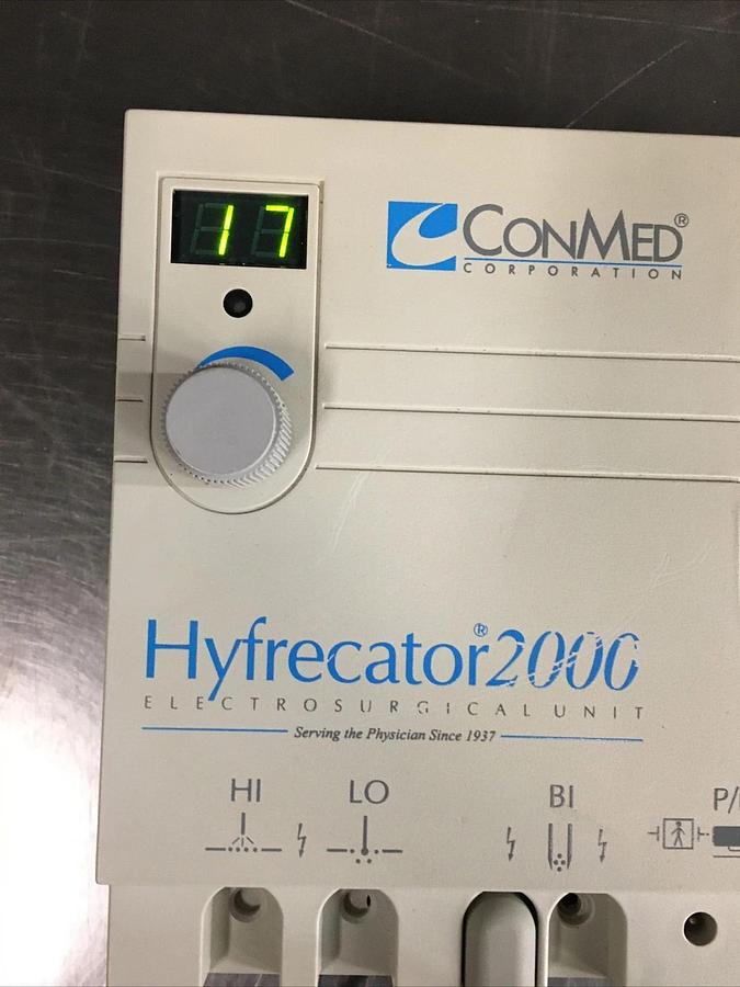 Used Conmed Hyfrecator 2000 Surgical ESU with Handpiece