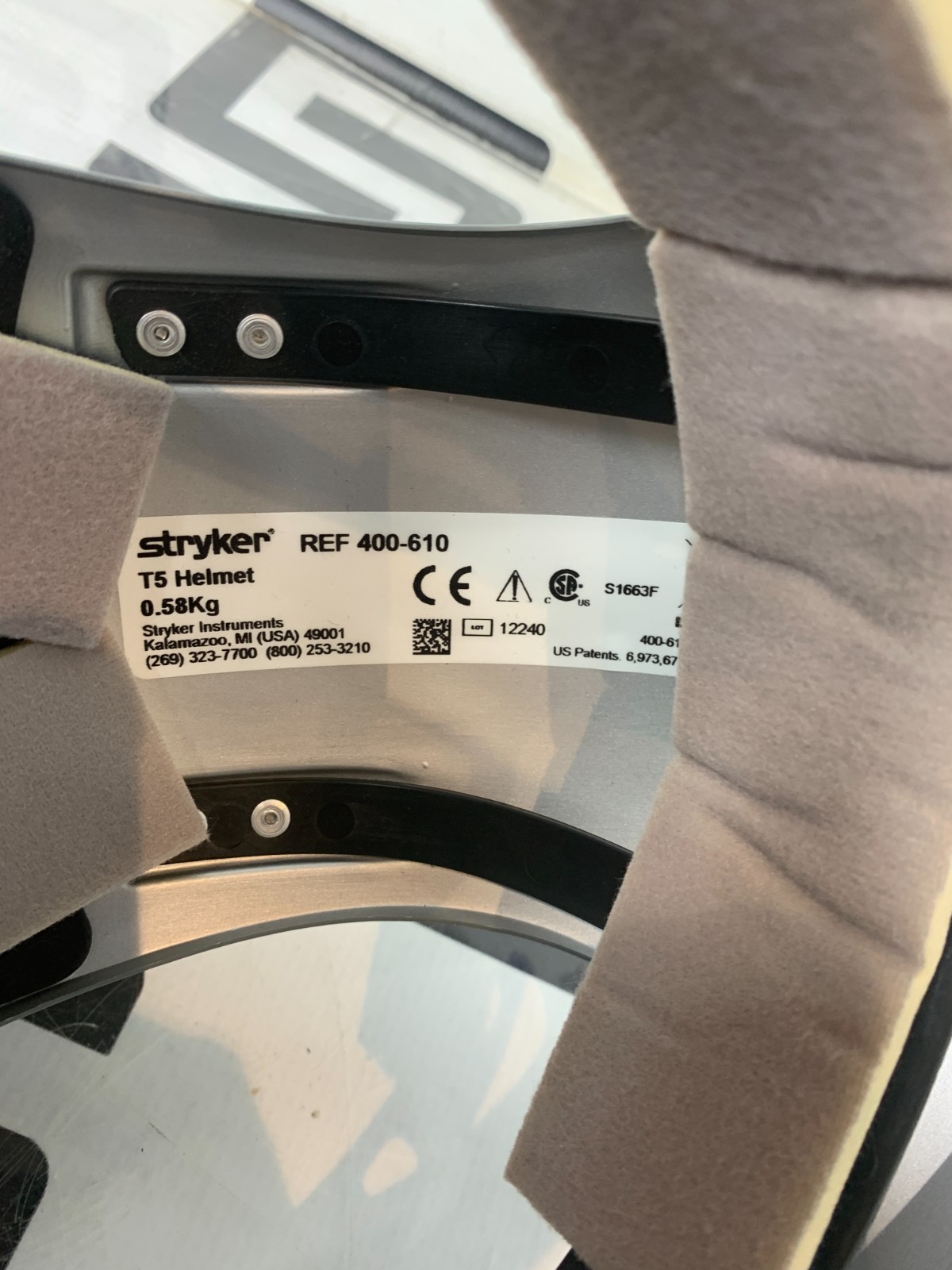 Used Stryker T5 400-610 Personal Protection System Helmet TESTED WARRANTY