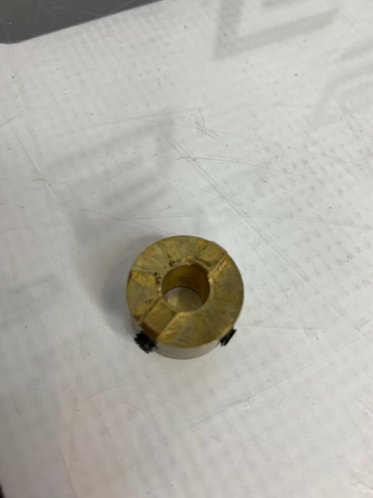 Used CLAY ADAMS COMPACT II 420225 0225 Motor Drive Brass Coupler 42015102 Key 2