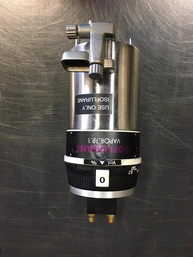 Used Isoflurane Vapor 19.1 Anesthetic Vaporizer