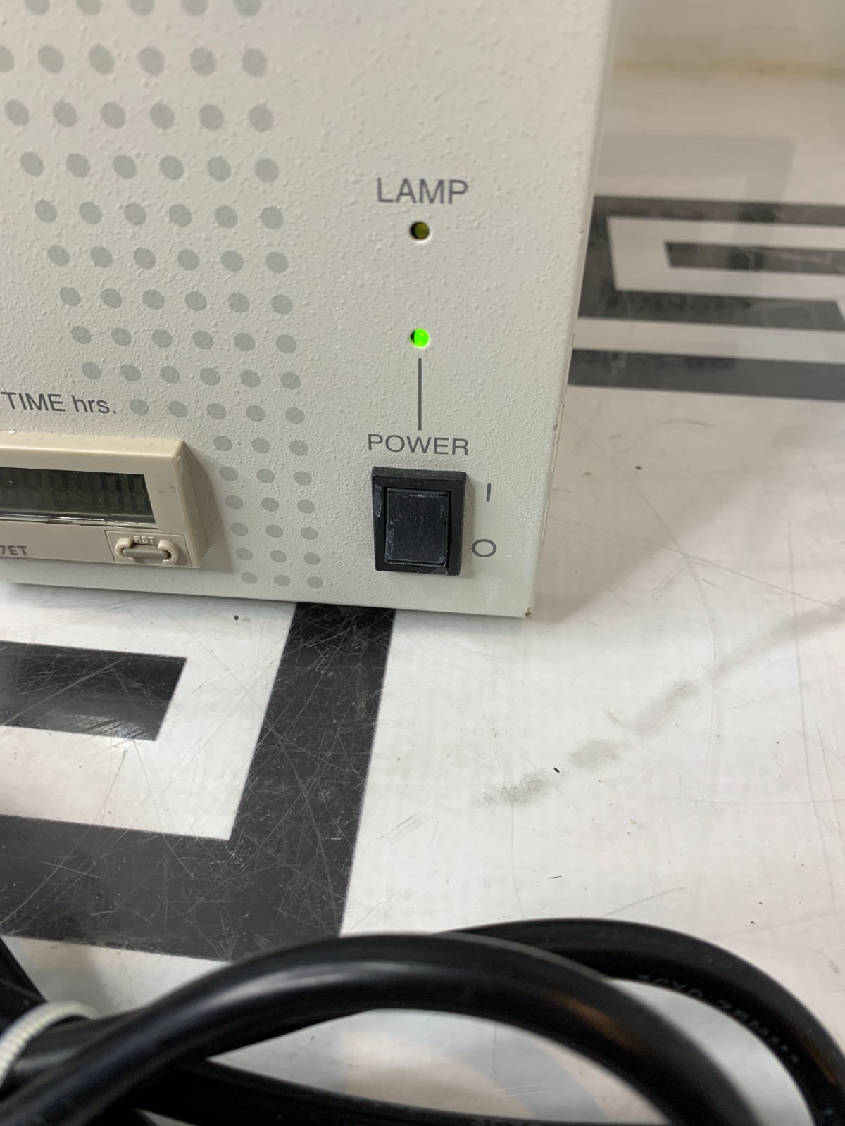 Used Nikon C-HGFI Intensilight Fiber Optic Illuminator NO BULB LAMP