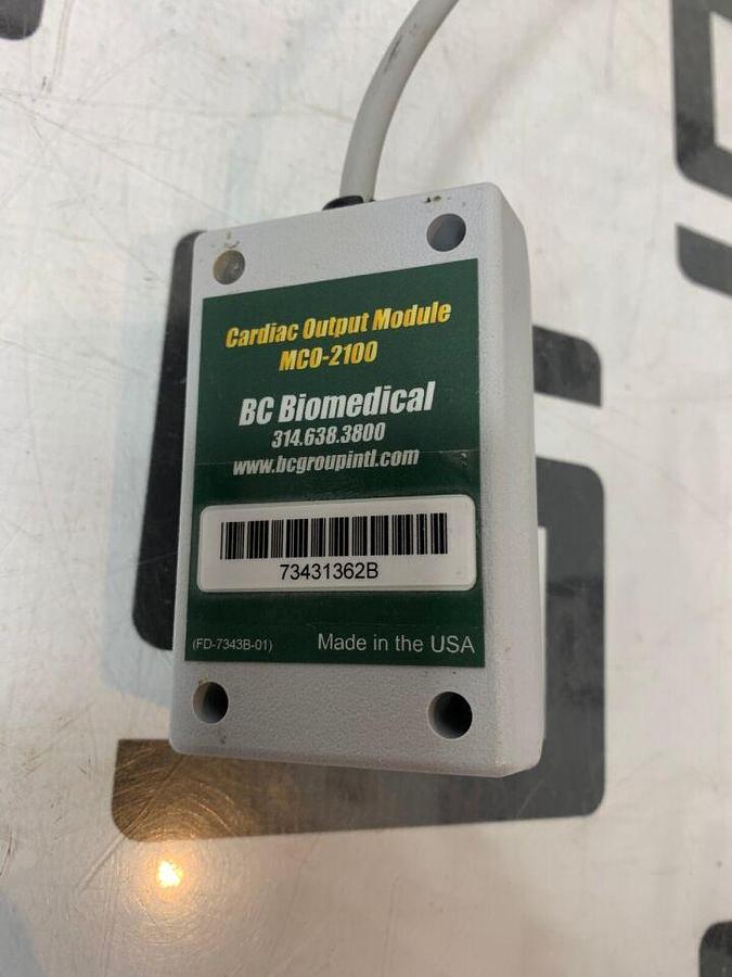 Used BC BIOMEDICAL Cardiac Output Module