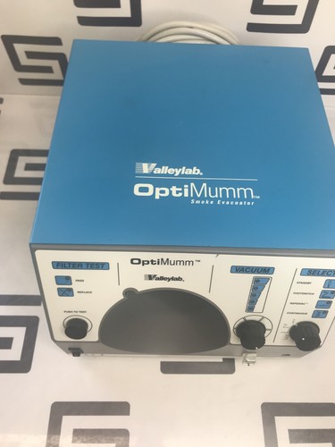 Used Tyco Valley Lab OptiMumm Smoke Evacuator No Filter  Parts unit Valleylab