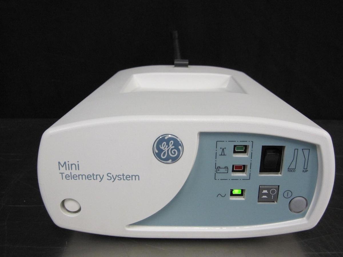 Used GE Mini Telemetry System Receiver Medical Fetal Monitoring Unit w/ Antenna