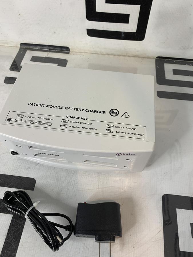 Used Invivo 9023 Patient Module Battery Charger With Power Supply TESTED WARRANTY