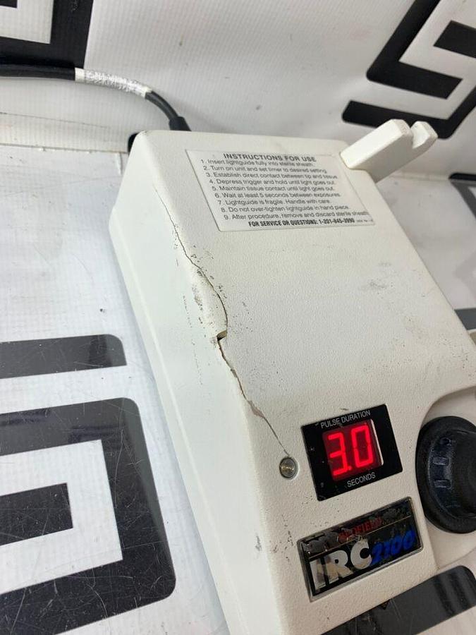 Used IRC 2100 InfraRed Coagulator Complete Light Unit IRC2100 Hemorrhoid