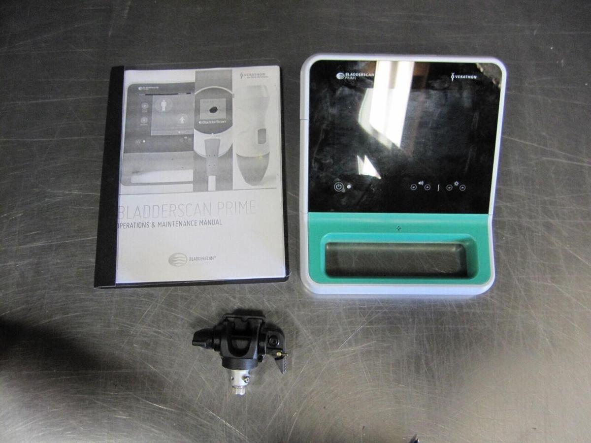 Used VERATHON Bladderscan PRIME 0570-0346 PORTABLE 3D