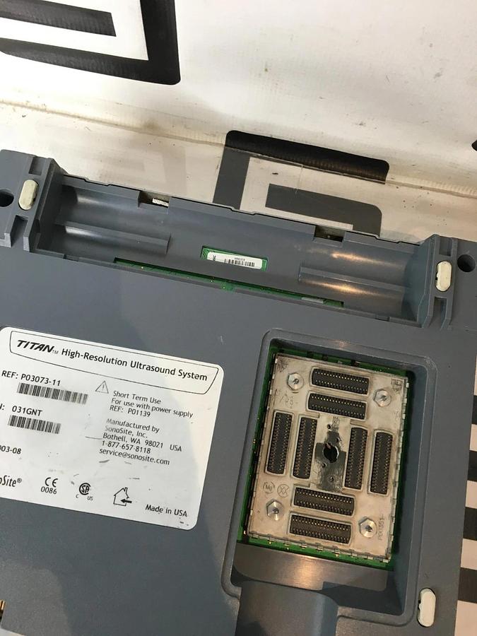 Used SonoSite Titan Ultrasound System P03073 Portable