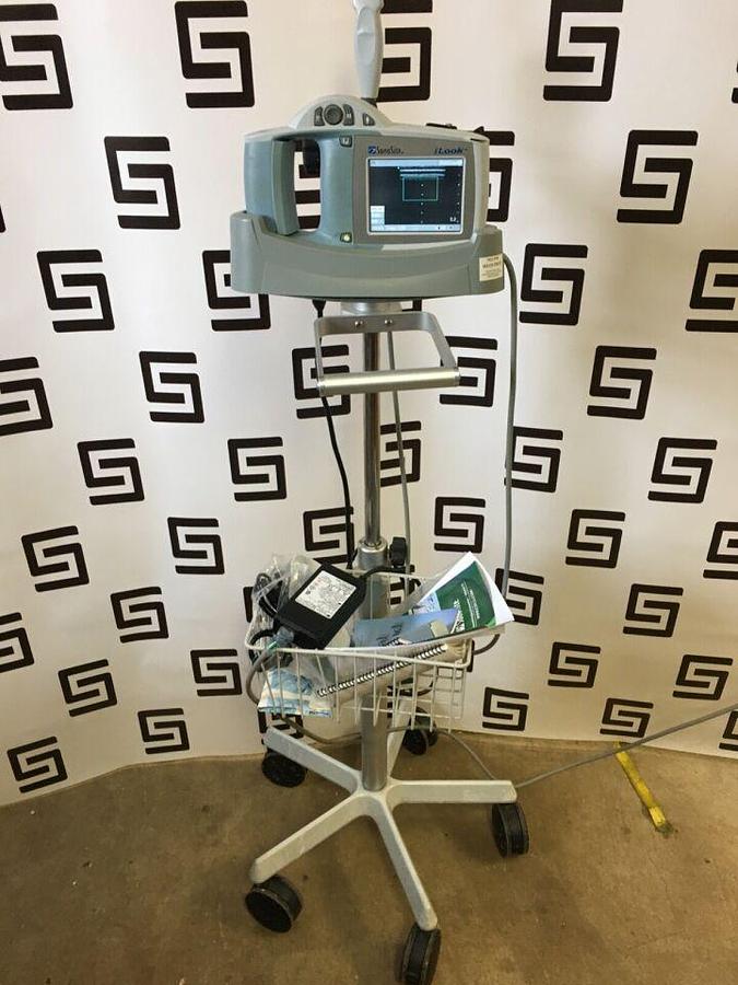 Used iLook 25 Personal Imaging Tool Portable Probe Mobile Stand Cart Docking