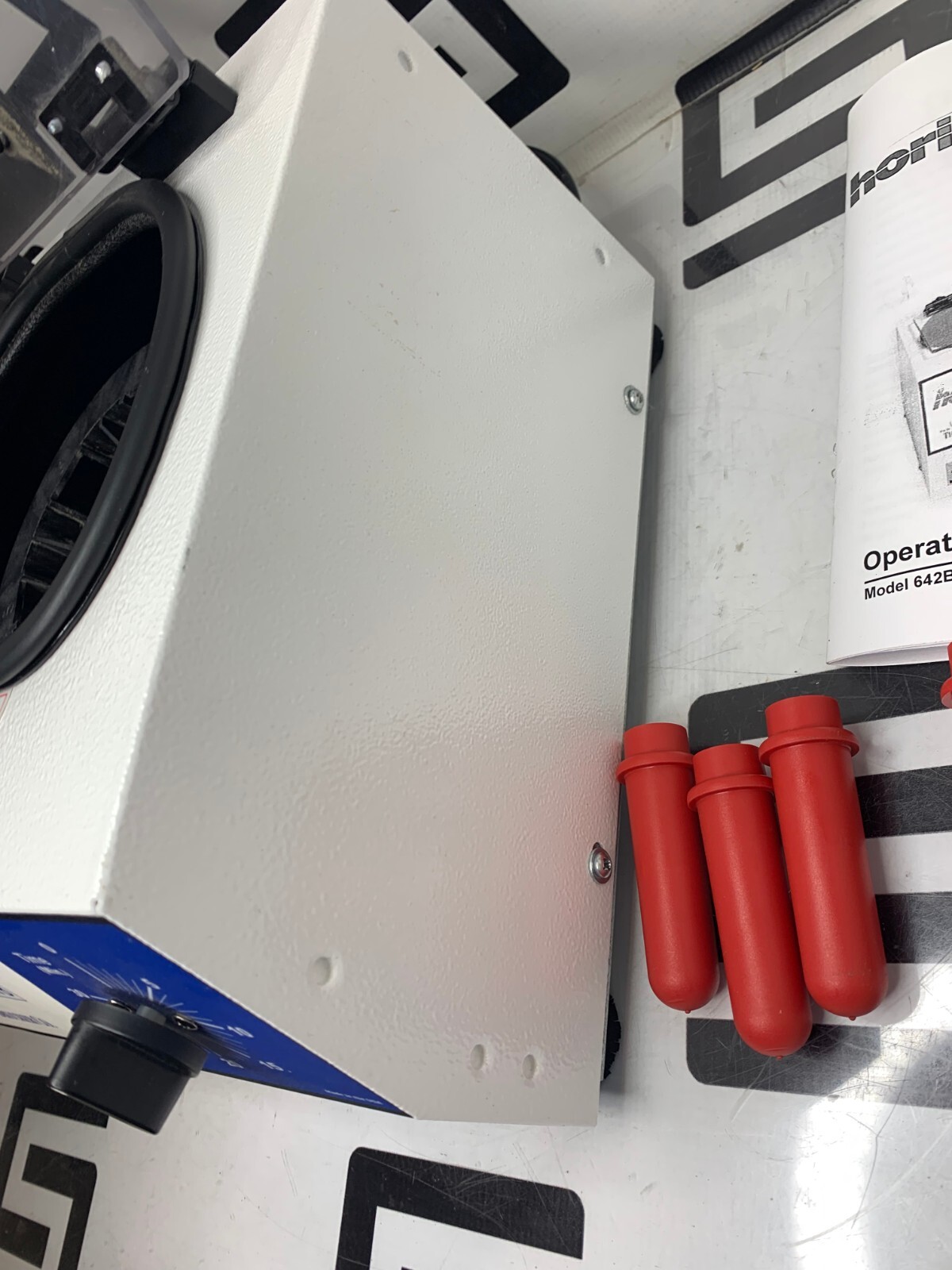 Used Drucker Horizon mini B Model 642B Horizontal Separation Centrifuge Tubes Manual