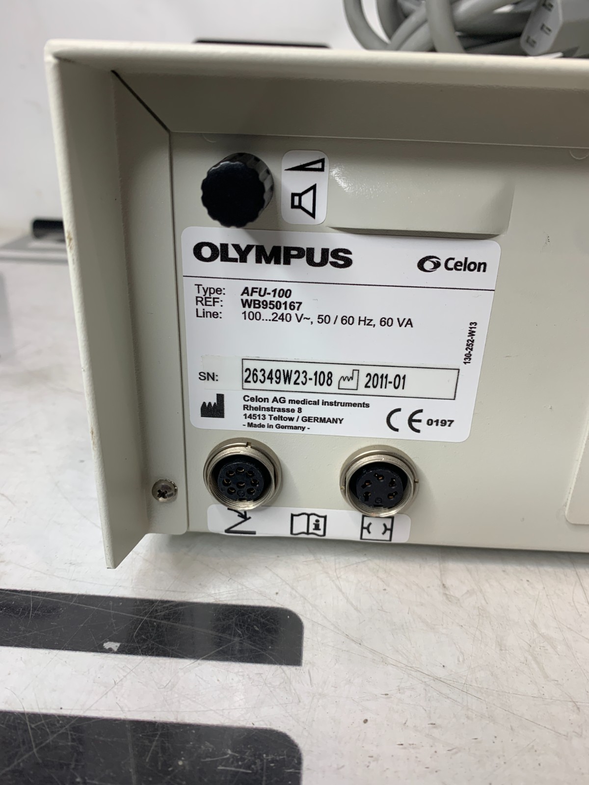 Used OLYMPUS AFU-100 Endoscopic Flushing Pump WB950167 TESTED WARRANTY