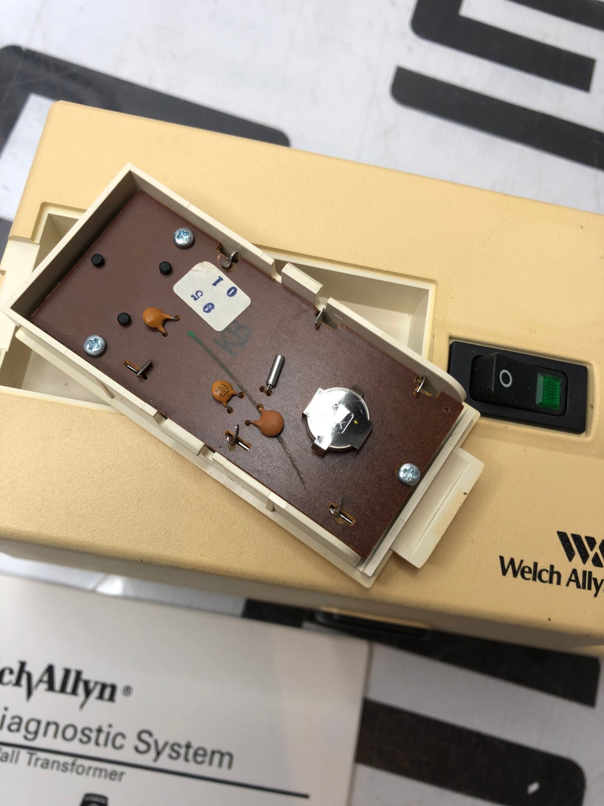 Used Welch Allyn 767 Series Transformer Otoscope Ophthalmoscope w/ Clock GUARANTEED