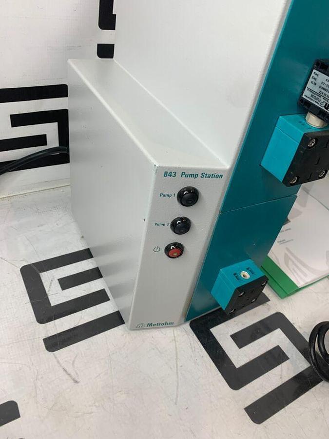 Used 843 Pump Station Titration Peristaltic