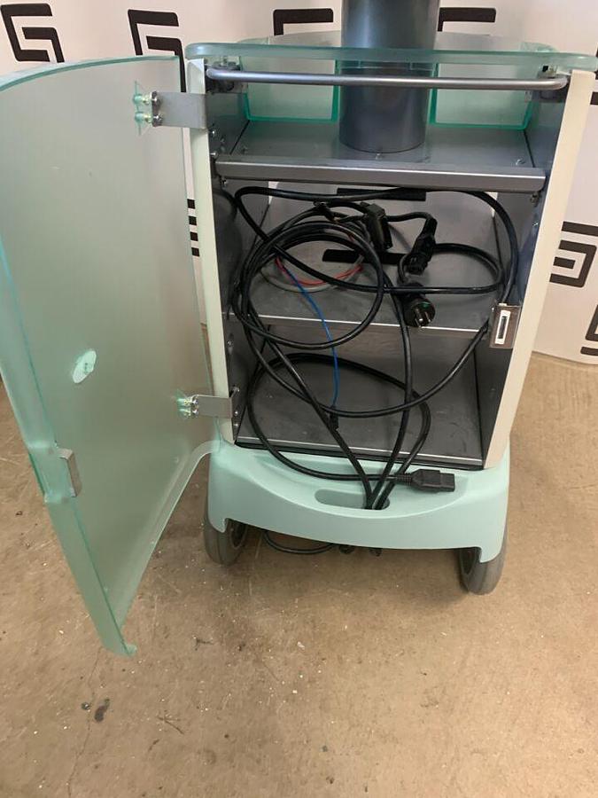 Used MyLab 25 30 40 7310 Mobile Stand Cart Trolley 970 7310 000 Power