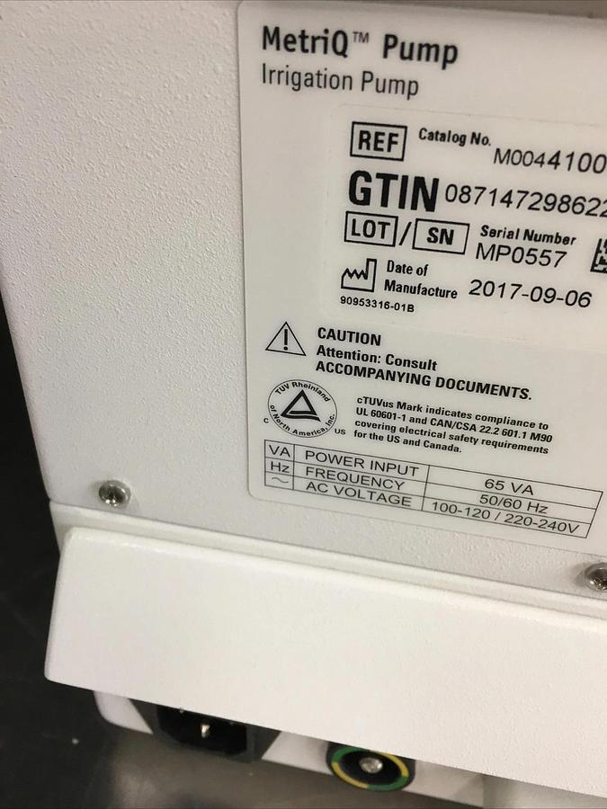 Used BOSTON SCIENTIFIC METRIQ IRRIGATION PUMP M00441000 TESTED WARRANTY