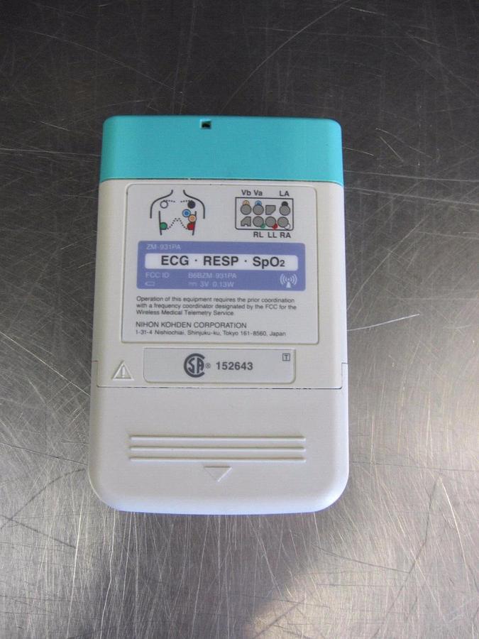 Used Nihon Kohden ZM-931PA Telemetry Transmitter