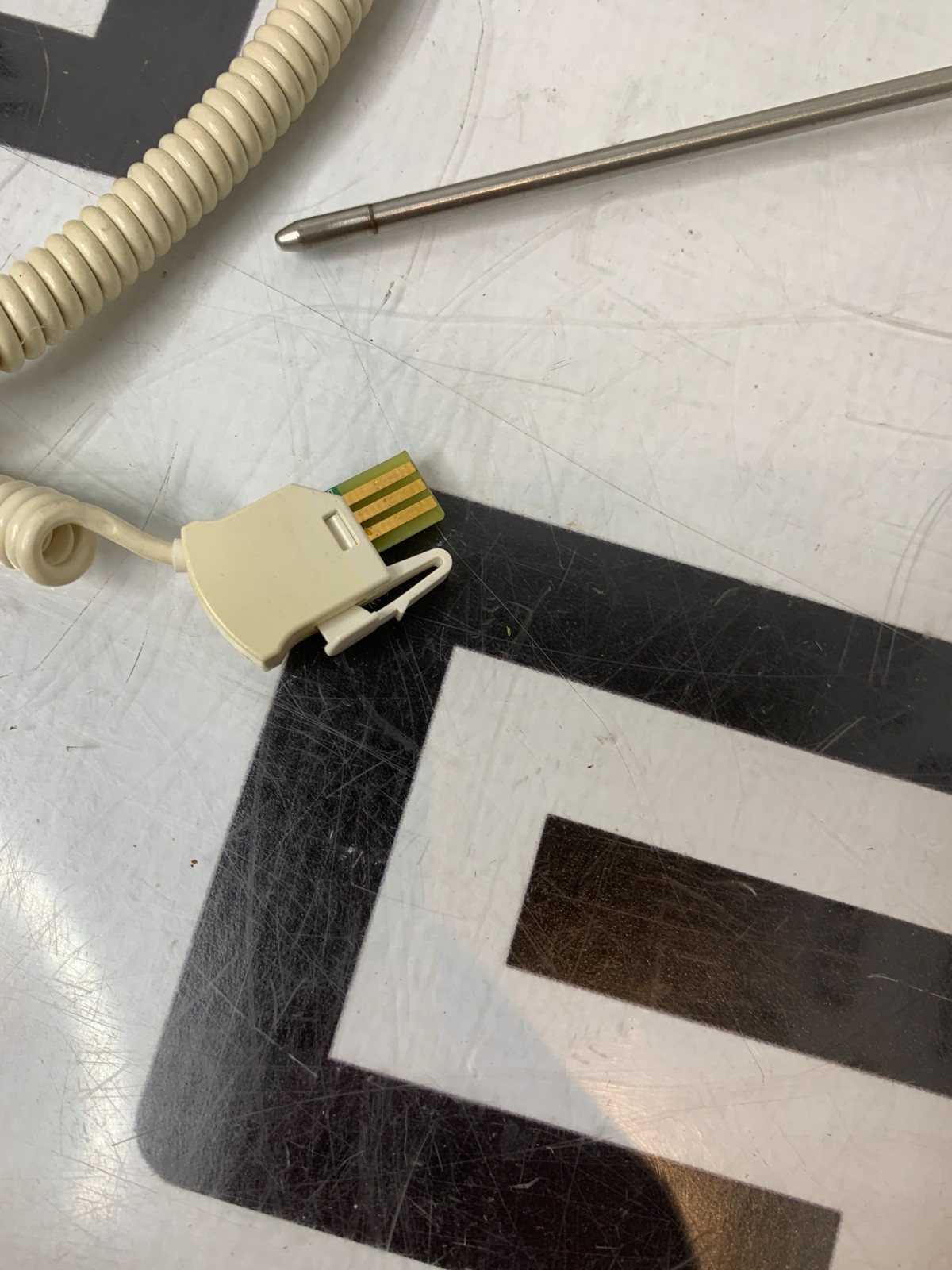 Used WELCH ALLYN SURETEMP PROBE 02678-100 Thermometer 767 SURE TEMP