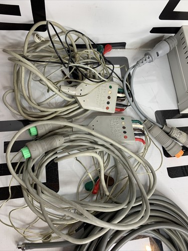 Used Fukuda Denshi DataScope Expert Super HS-500 Module HR-500 Recorder Cables EXTRAS