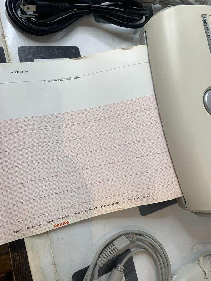 Used PHILIPS HEALTHCARE PAGEWRITER TRIM III RELEASE A.02.00
