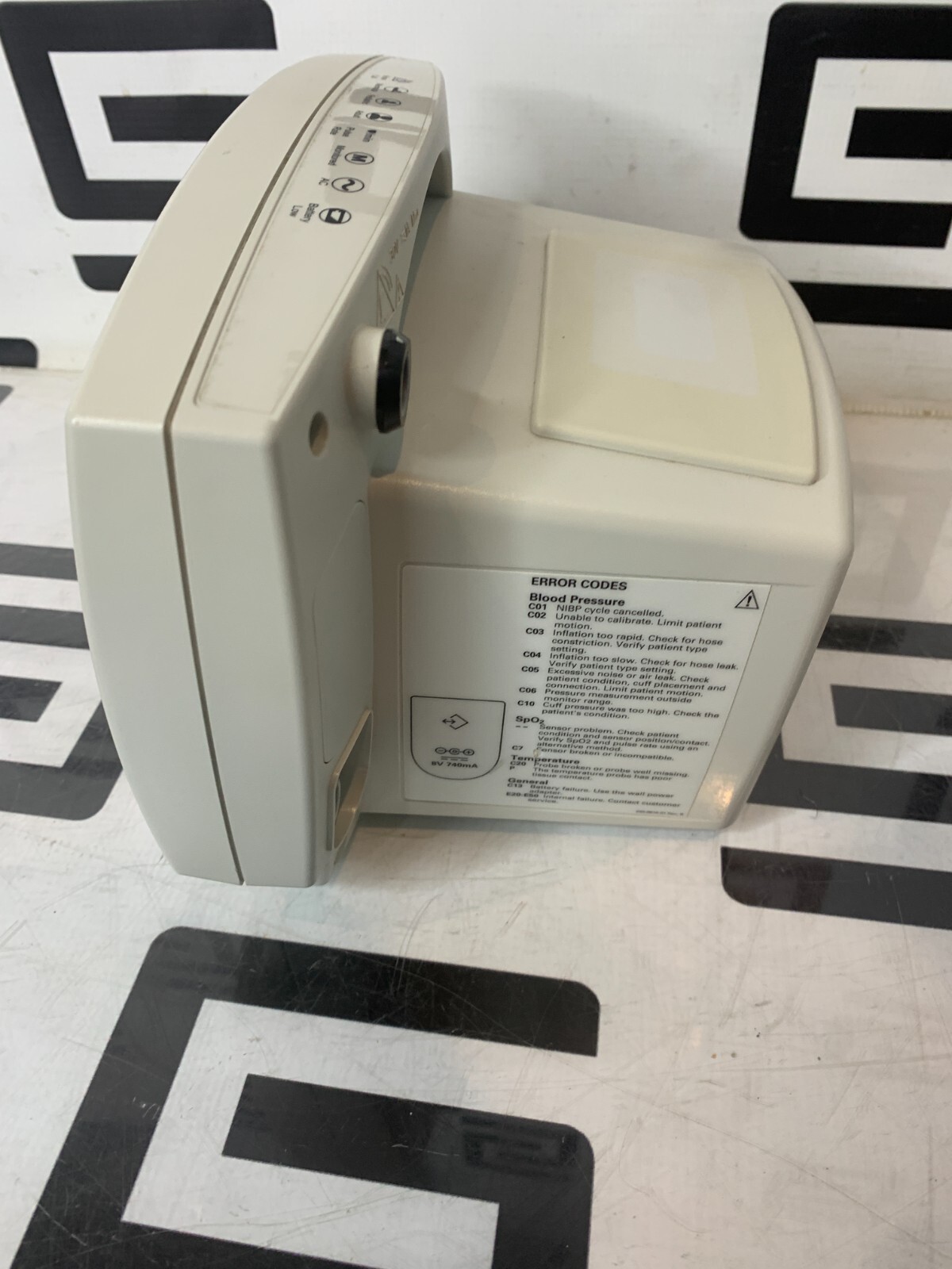 Used Welch Allyn 53XXX Vital Signs Monitor NIBP BP Blood Pressure 300 Series WARRANTY