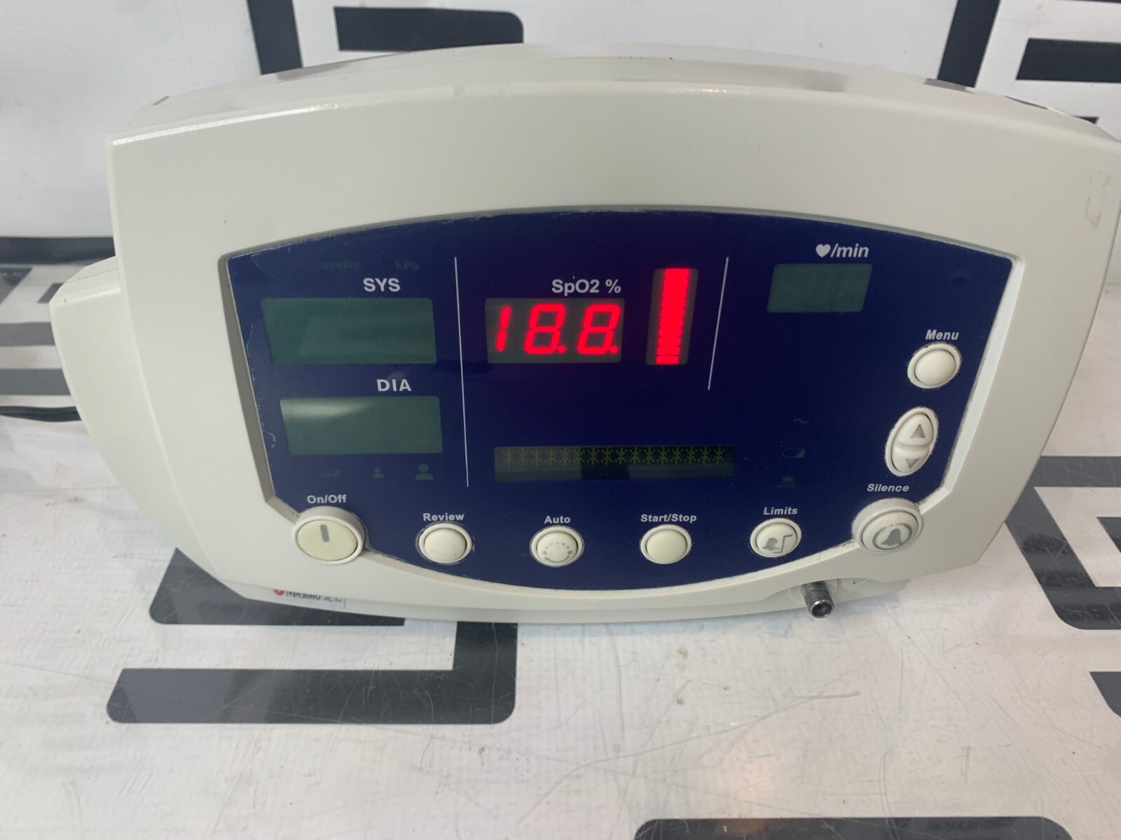 Used Welch Allyn 53XXX Vital Signs Monitor NIBP BP Blood Pressure 300 Series SPO2