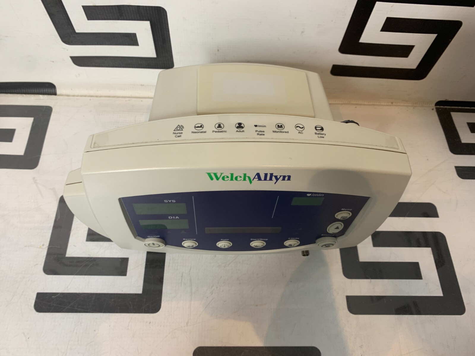 Used Welch Allyn 53XXX 53N0P Vital Signs Monitor NIBP BP Printer Recorder 300 Series