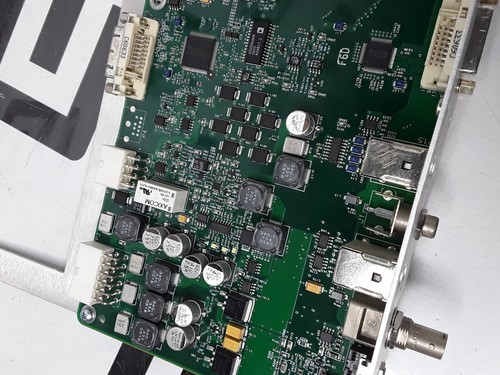 Used Philips IE33 IU22 Ultrasound Avio Rear Interface Panel 453561220671 REV C