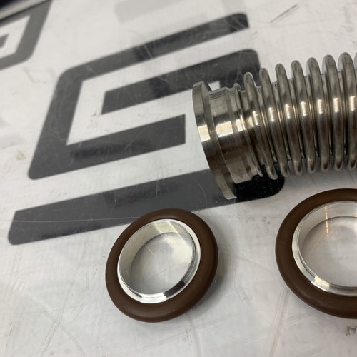 Used ASP Sterrad 100S Sterilizer Complete KF25 Stainless Steel Bellows Assembly