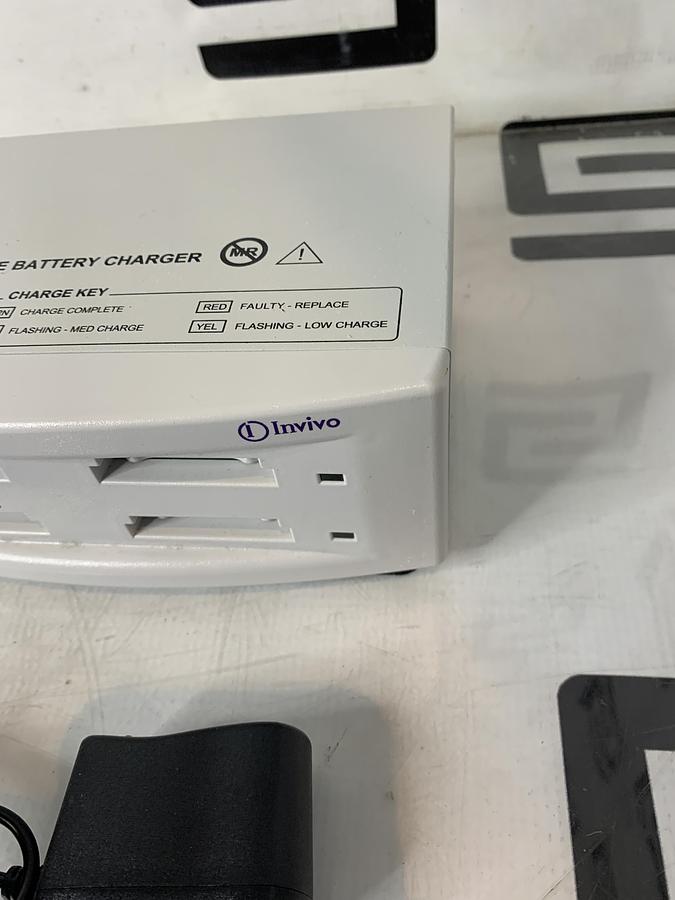 Used Invivo 9023 Patient Module Battery Charger With Power Supply TESTED WARRANTY