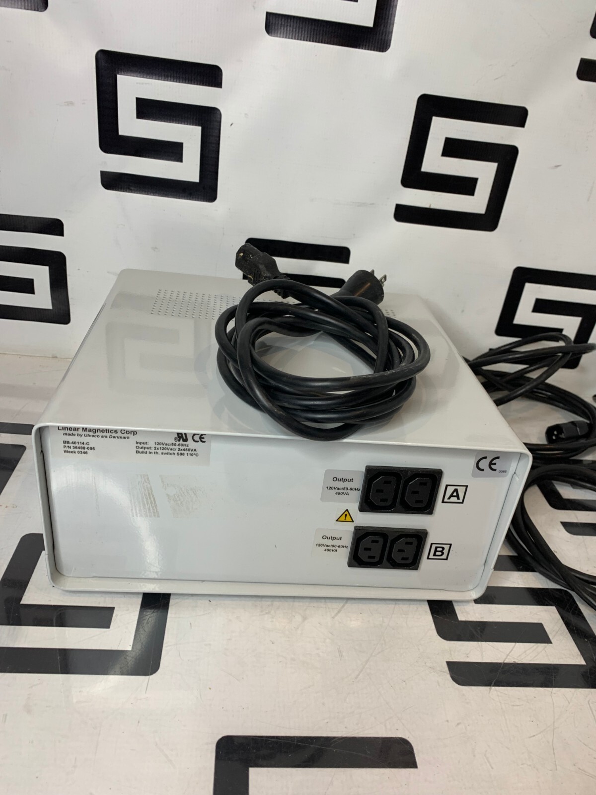 Used Linear Magnetics Quinton 000512-00 Q-Stress Power Supply BB-40114-C 36488-005