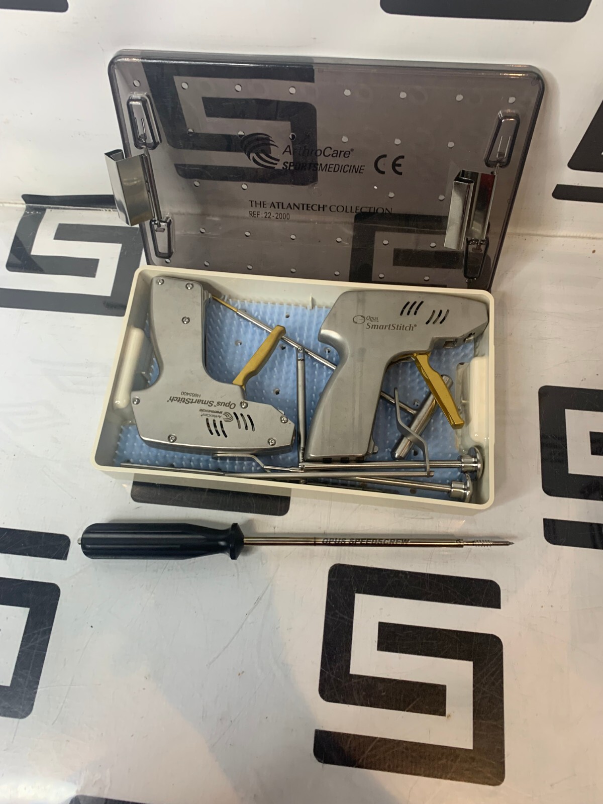 Used Opus SMARTSTITCH AutoCuff System Instrument Set WARRANTY TESTED Arthrocare