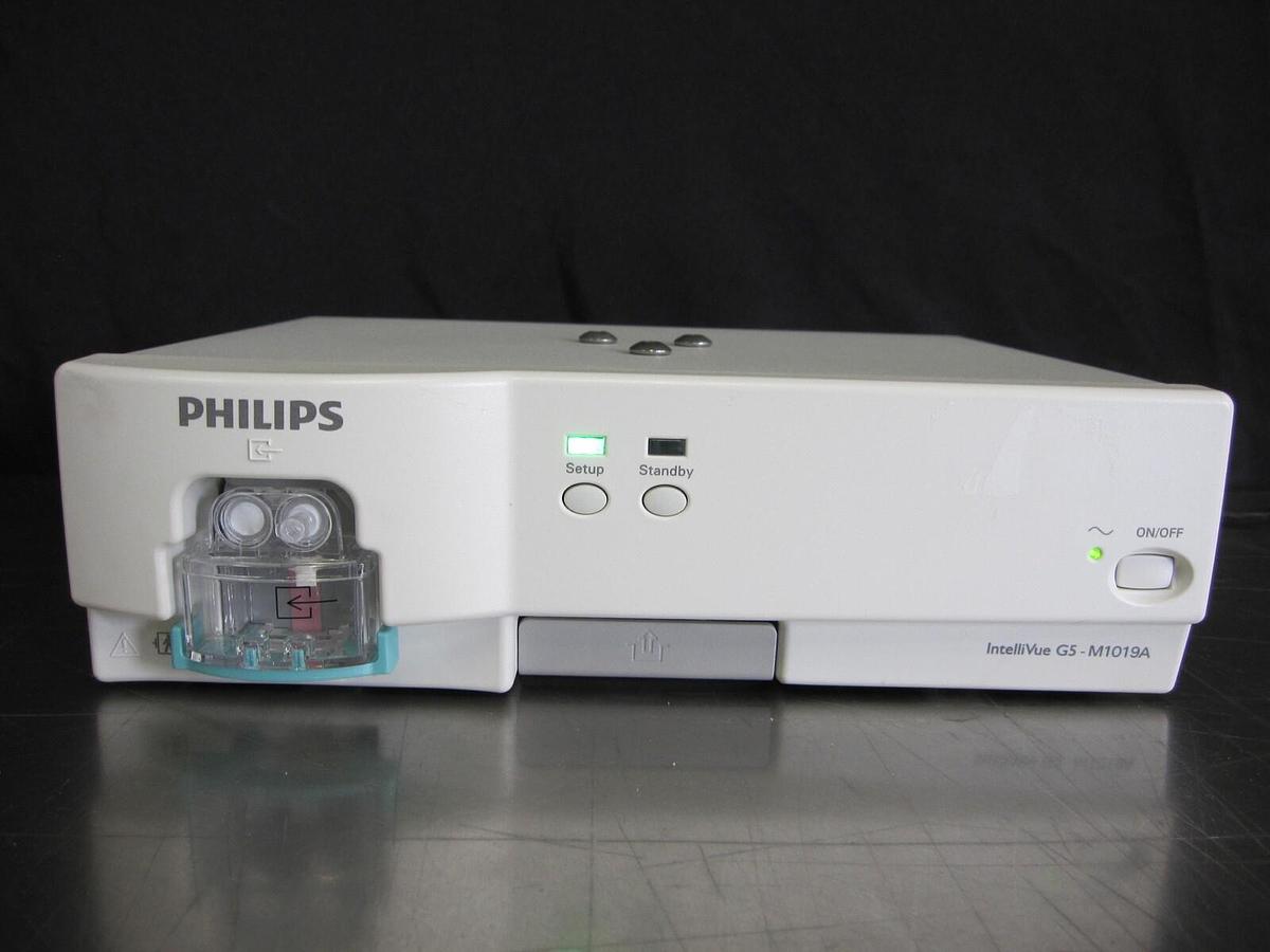 Used Philips IntelliVue G5-M1019A Anesthesia Gas Monitor Module with water trap