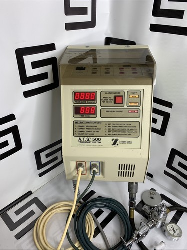 Used Zimmer Aspen Labs A.T.S. 500 Tourniquet System ATS 60-2849-002 E Tank Regulator