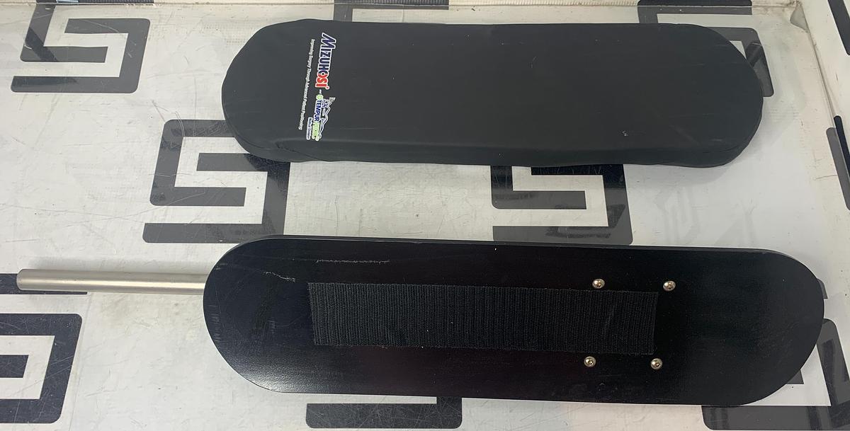 Used Mizuho OSI 5857 Surgical Cross Arm Support w/ Tempur-Pedic Pad WARRA