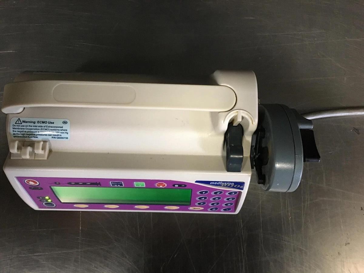 Used Smiths Medical Medfusion 3010a Pump with Battery Version 2.06