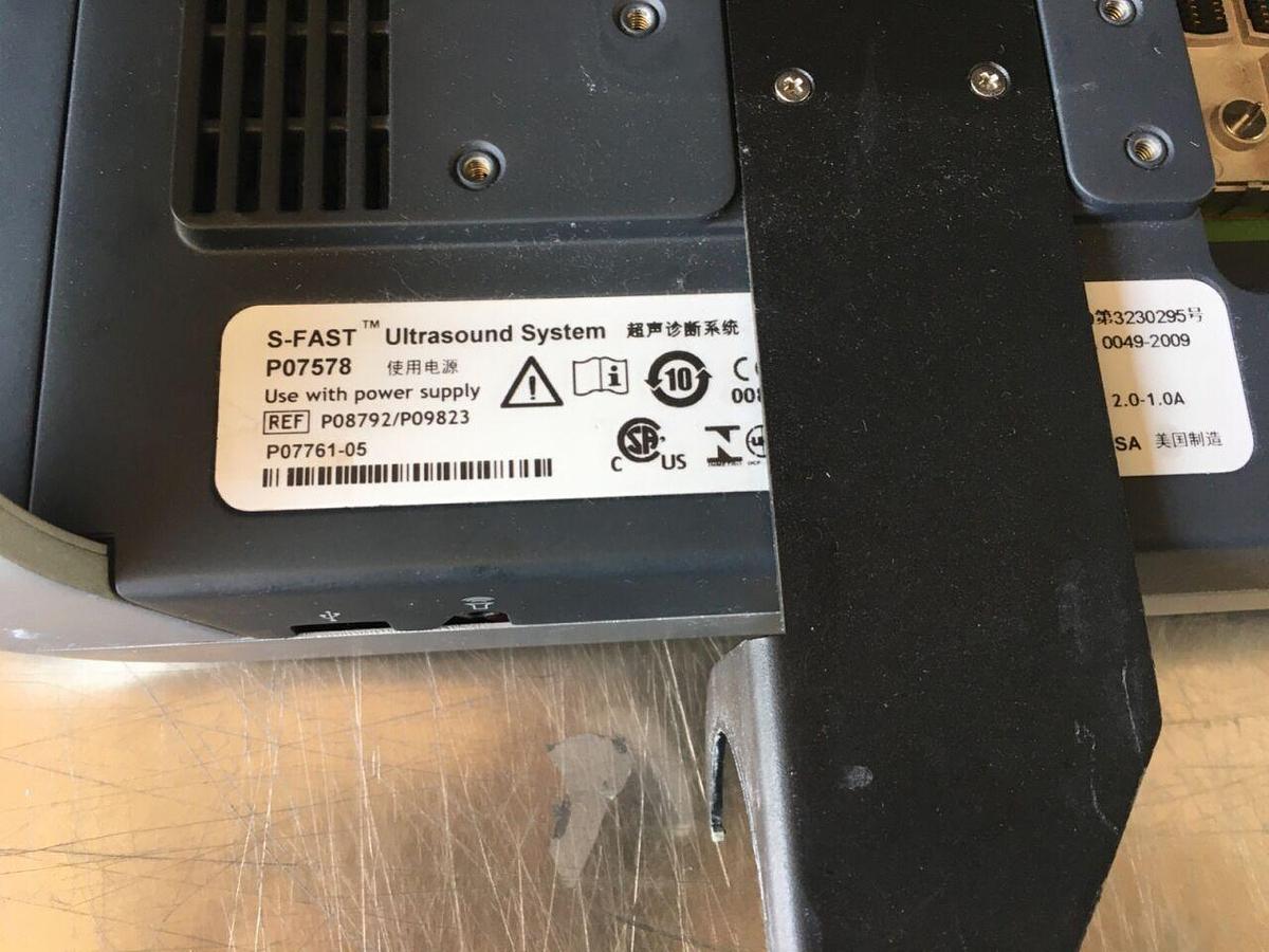 Used S-Fast Ultrasound System PO7578 PO94191