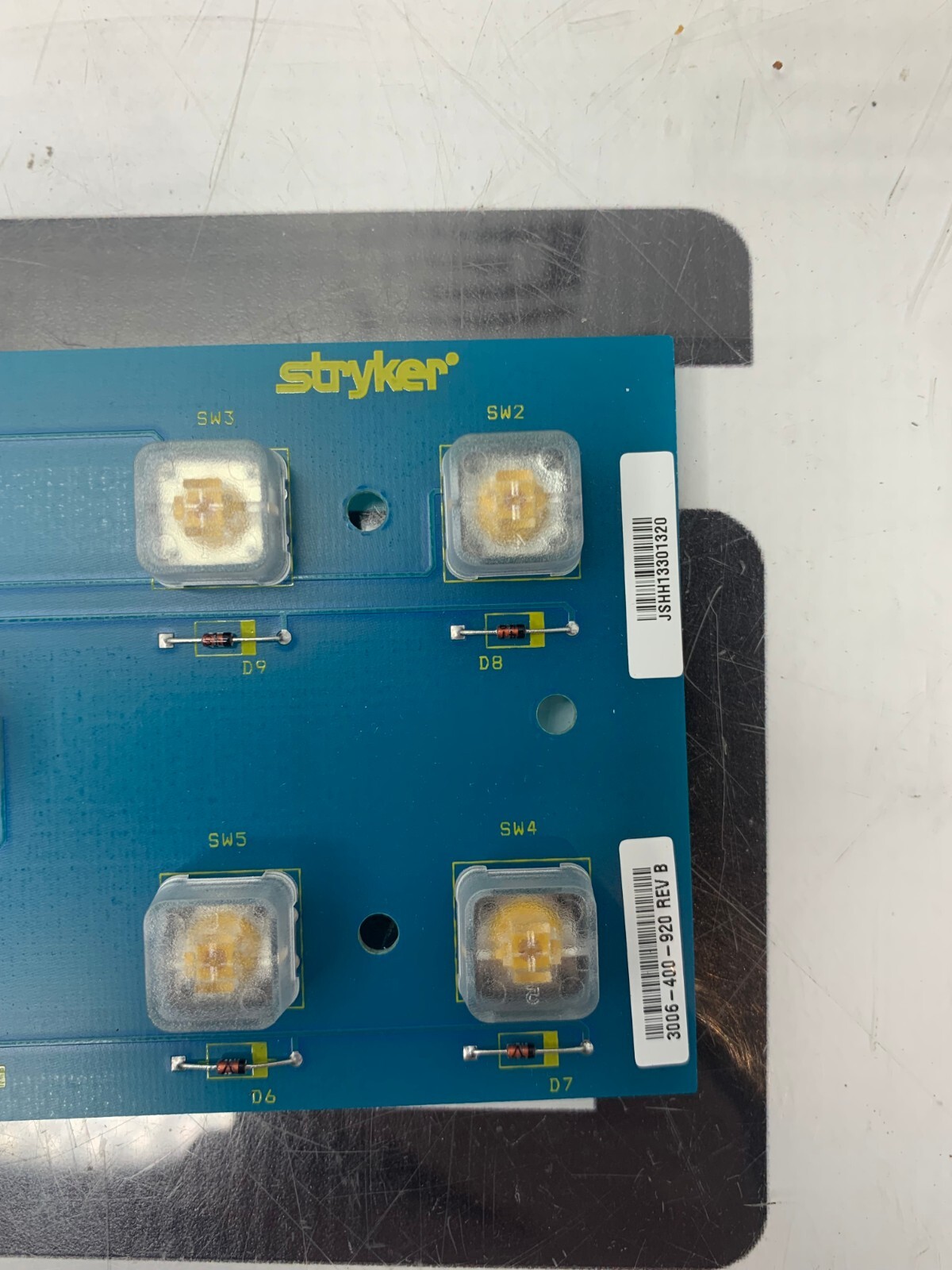 Used Stryker 3005 S3 EX PCB Board Buttons Assembly 3006-400-920 WARRANTY