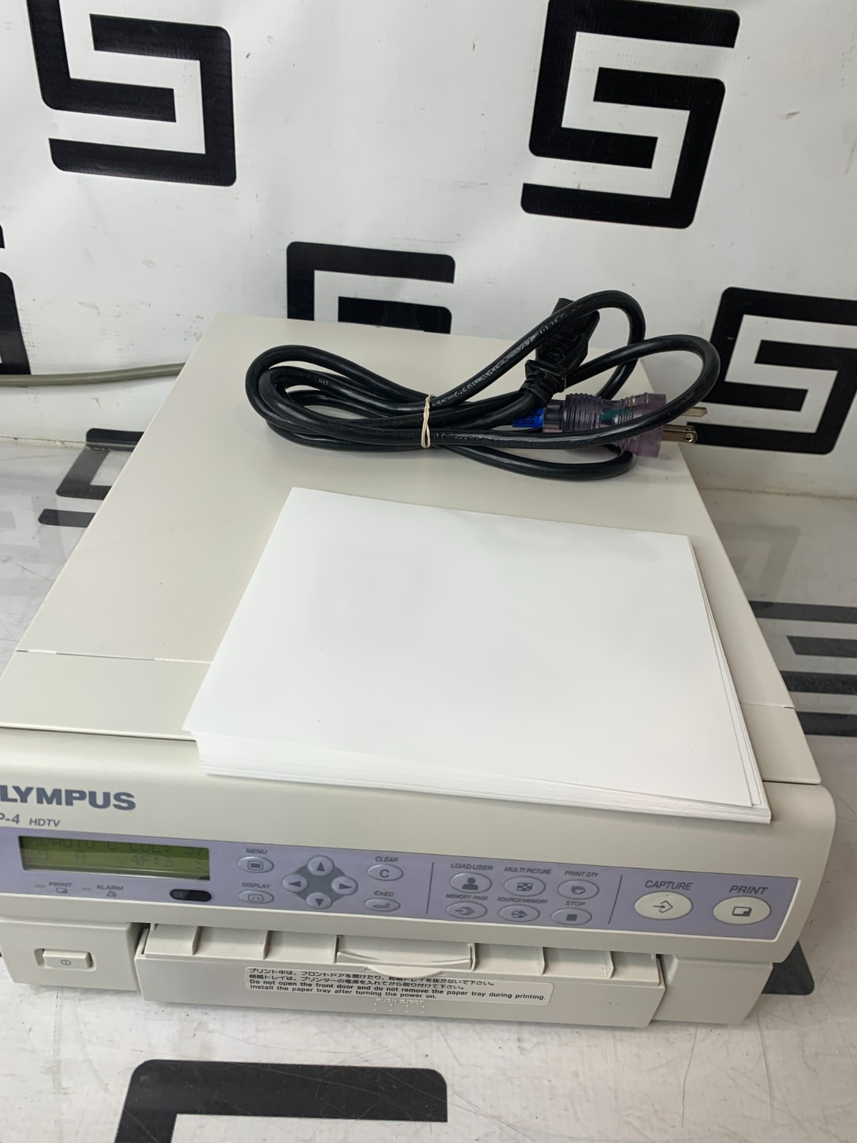 Used Olympus OEP-4 HDTV Color Video Printer for CV-180 CLV-180 W/ INK & Paper TESTED