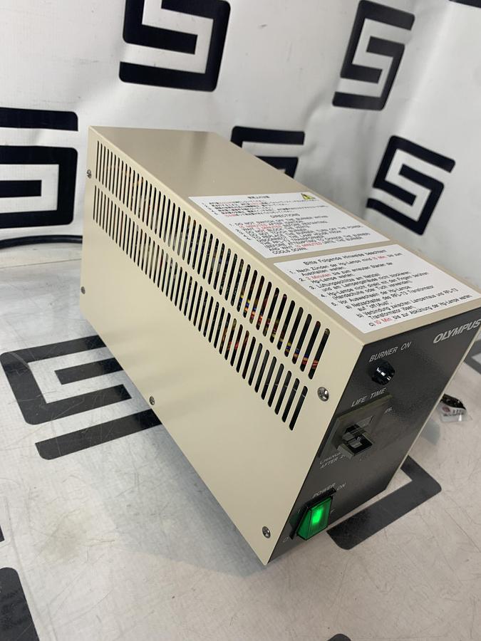 Used OLYMPUS BH2-RFL-T3 Power Supply Unit, FOR PARTS/ REPAIR