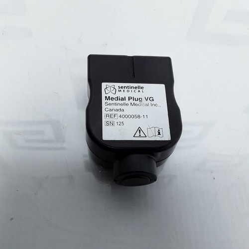Used SENTINELLE 5326167 MEDIAL PLUG 4000058-11 VANGUARD GE HEALTHCARE 30 DAY WARRANTY