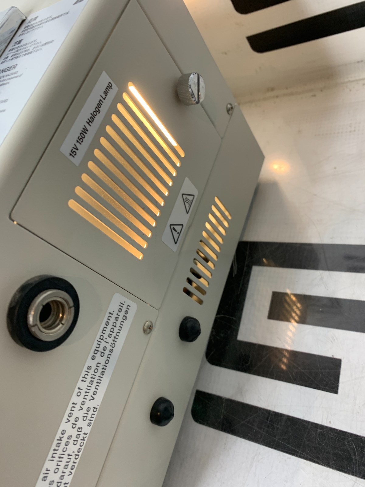 Used Pentax LH-150PC Light Source With Integrated Air Pump Halogen W/ Power Cord