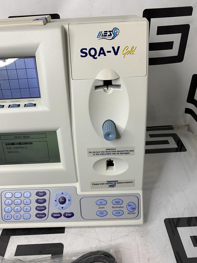 Used MES SQA-V Gold Automated Semen Quality Analyzer Medical Electronic Systems