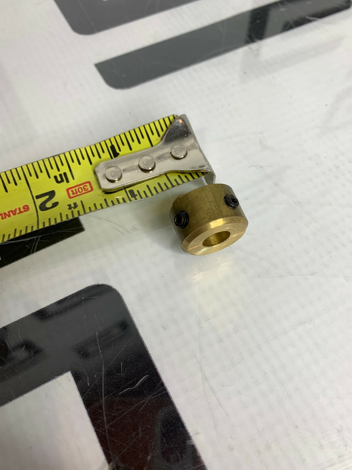 Used CLAY ADAMS COMPACT II 420225 0225 Motor Drive Brass Coupler 42015102 Key 2