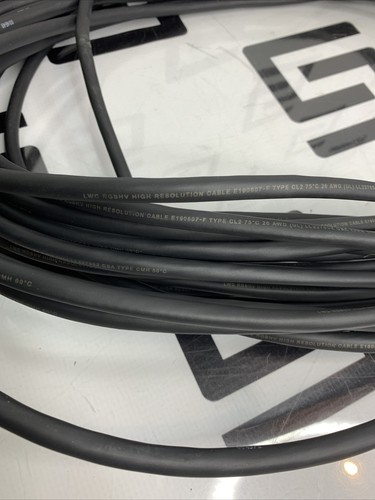 Used 85ft. LWC RGBHV  High Resolution Cable E190607 F Type CL2 26 AWG CSA CMH 75C UL