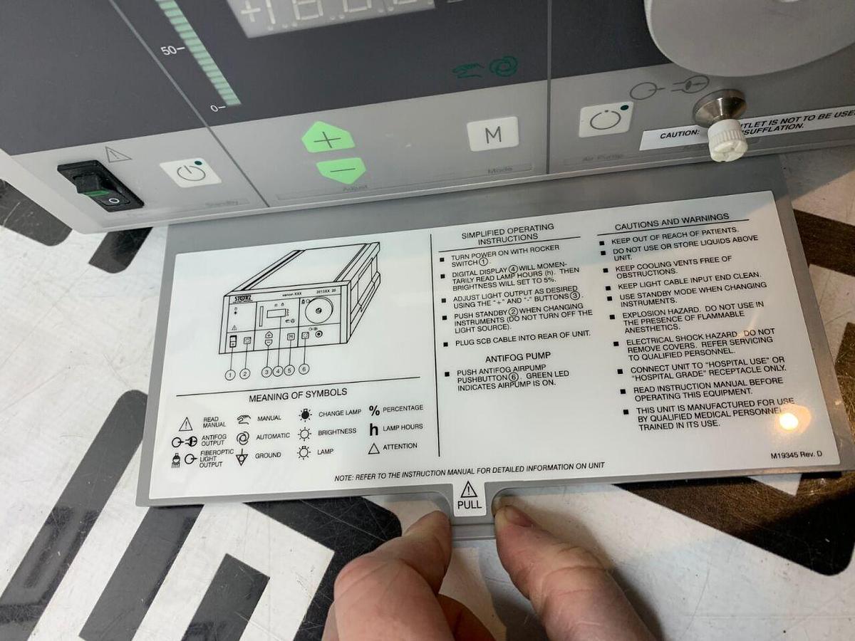 Used KARL STORZ 20132120-1