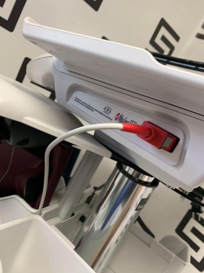 Used IQvitals Zone Monitor Rolling Mobile Stand Cart 200360 w/ TAT-5000