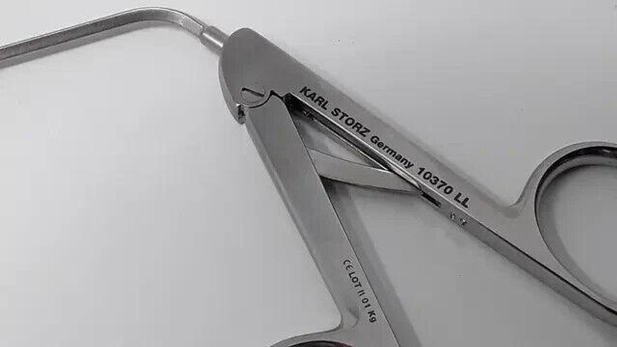 Used Surgical Alligator Forceps Serrated Jaws