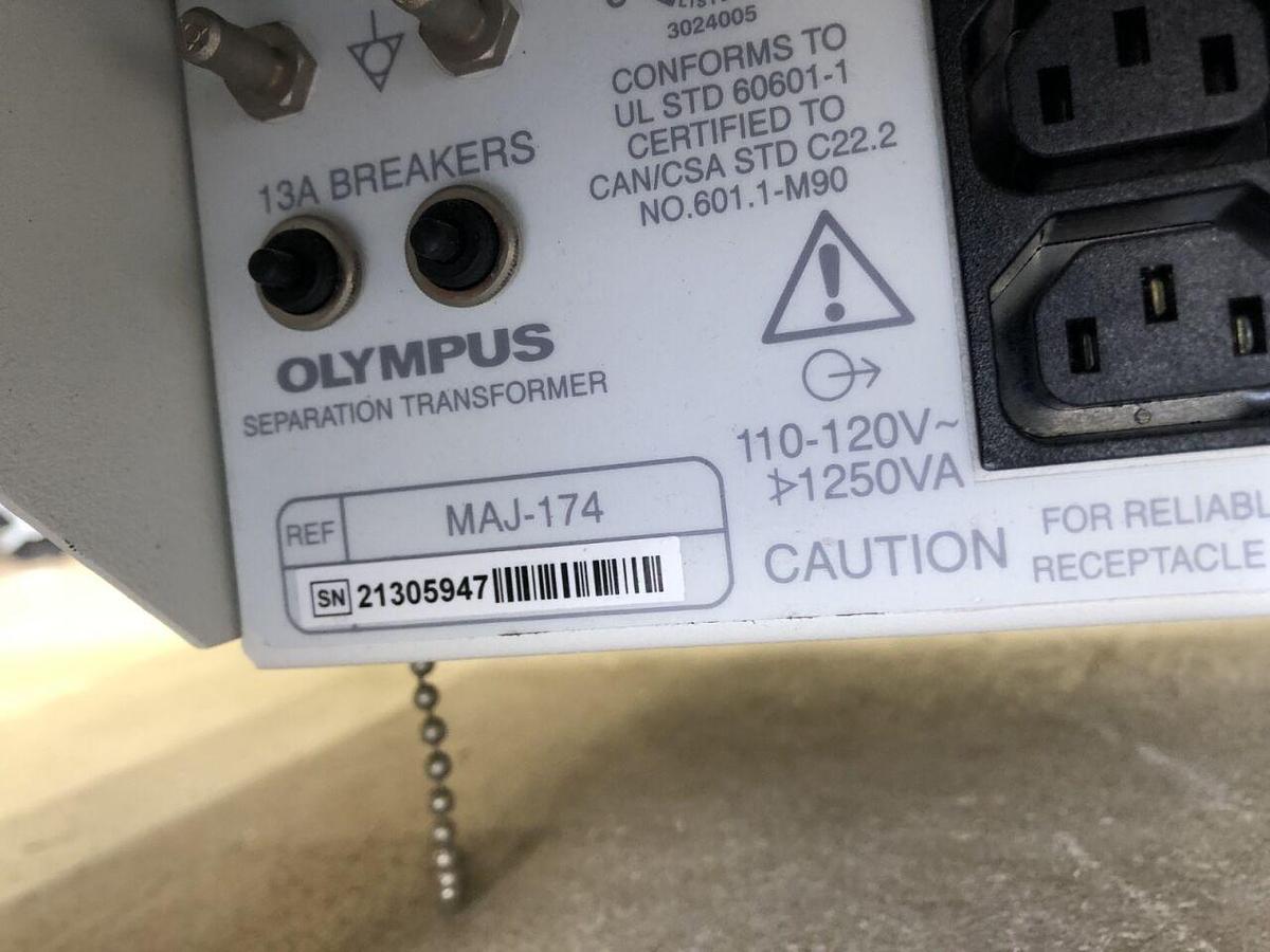 Used MAJ-174 WM-WP1 Mobile Workstation Endoscopic Video Cart   Transformer